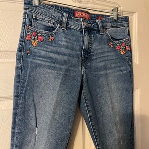 Lucky Brand Flower Jeans
